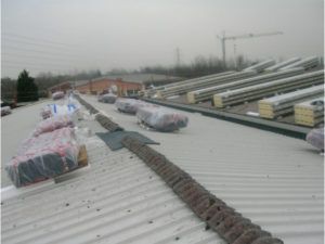 Rifacimento Tetto Industriale con Pannello Sandwich a Melzo (MI)