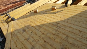Vendita tetto in legno