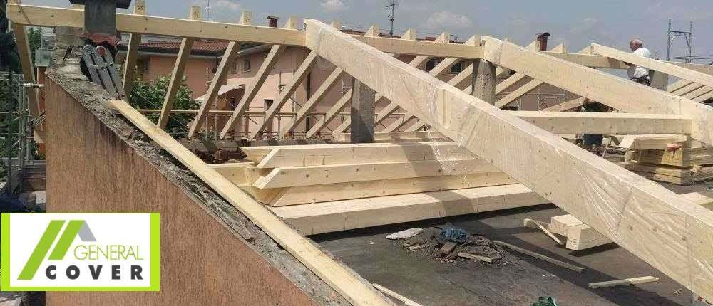 Strutture tetto in legno