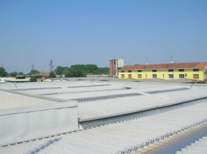 Rifacimento copertura industriale Vizzolo Predabissi (MI)