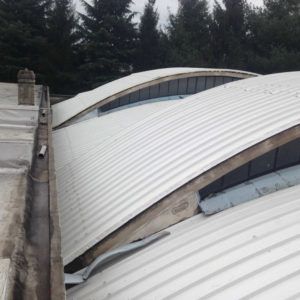 Coperture di capannoni a volta