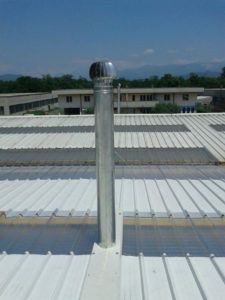 Rifacimento copertura capannone industriale Ronco Briantino (MB)