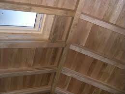tetto in legno a vista