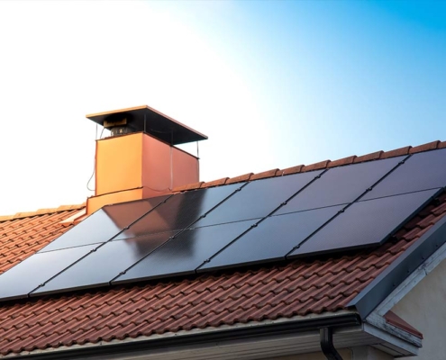 tetto pannelli fotovoltaici