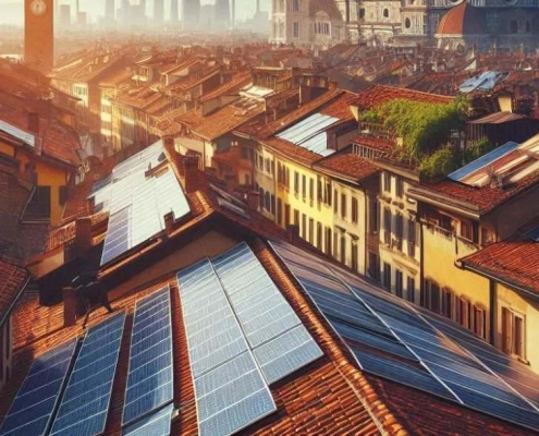 Fotovoltaico in centro storico