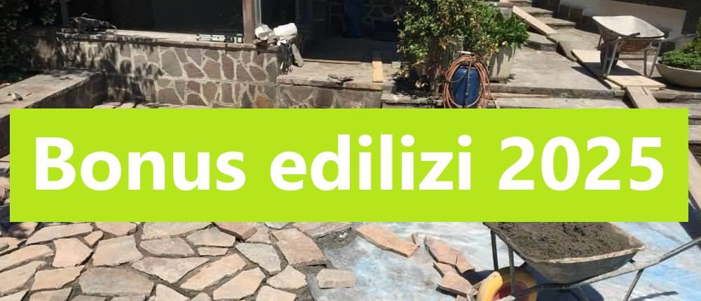 Bonus edilizi 2025