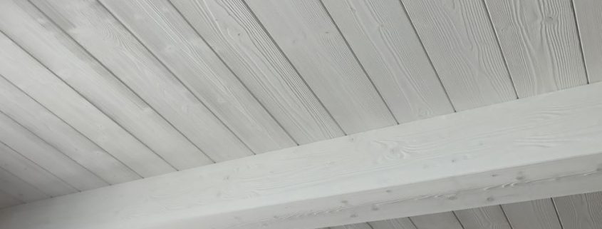 Travi di legno per soffitto