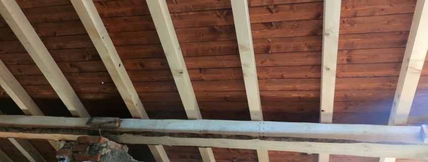 Orditura tetto in legno