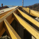 Coperture legno lamellare Varese - villa lago Maggiore con tetto sostenibile Prealpi Lombarde