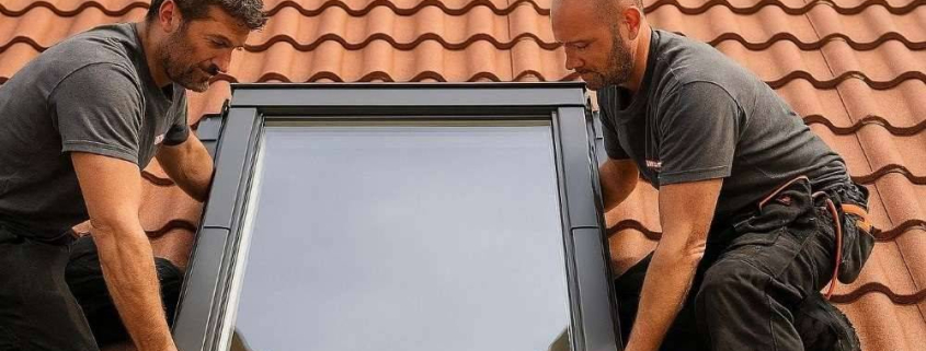 Installazione professionale finestra Velux su tetto in provincia di Monza Brianza con posatore certificato